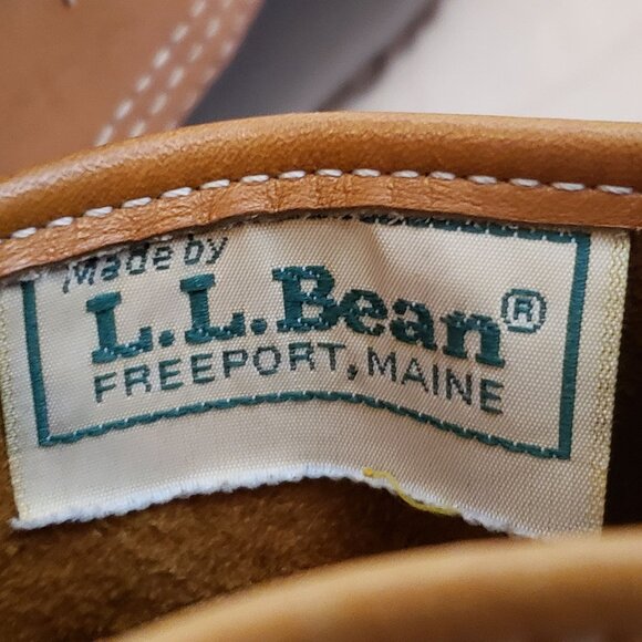 Vintage LL Bean Duck Boots Maine Hunting Shoe Men Size 11 Rubber Leather 5 Eye - Picture 6 of 11